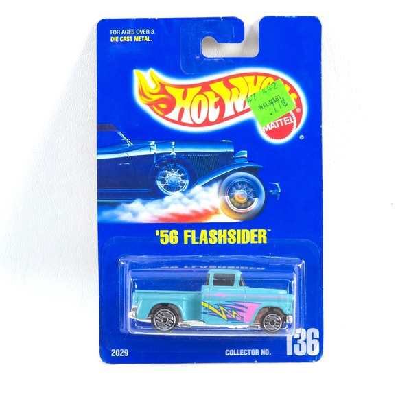 Mattel Other - Hot Wheels '56 Flashsider 1991 MOC VTG Collector Number 136 90s Y2K Stepside Bed
